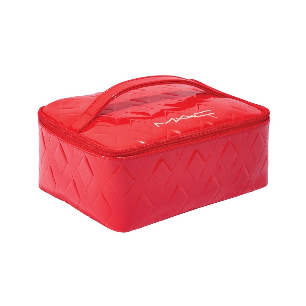 MAC Cosmetic Case Red Pouch